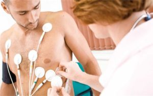 posizionamento holter cardiaco